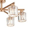 Миниатюра фото потолочная люстра escada adorn 692/6p сopper | 220svet.ru