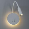 Миниатюра фото гибкое бра arte lamp electra a8231ap-1wh | 220svet.ru