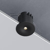 Миниатюра фото встраиваемый светодиодный светильник 12w 3000k elektrostandard binnie 15275/led черный | 220svet.ru