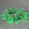 Миниатюра фото гирлянда нить с колпачком 10м зеленая 24в, 100 led, провод прозрачный пвх, ip65 ltc pst100cap-10-1g | 220svet.ru