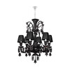 Миниатюра фото подвесной светильник loft it zenith 10210/6 black | 220svet.ru
