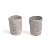 Миниатюра фото стакан newlithic set of 2 seletti | 220svet.ru