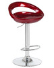 Миниатюра фото стул барный dobrin disco lm-1010-n_ch-m_abs-burgundy-metallic-11259 | 220svet.ru