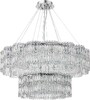 Миниатюра фото подвесная люстра хрустальная 2174/09/26p stilfort, серия admire | 220svet.ru