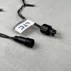 Миниатюра фото гирлянда нить 10м белая с мерцанием белого диода 24в, 100 led, провод черный пвх, ip54 ltc pst100blw-11-1w | 220svet.ru