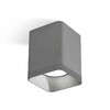 Миниатюра фото комплект накладного светильника ambrella light techno spot xs7814003 sgr/ssl серый песок/серебро песок (c7814, n7703) | 220svet.ru