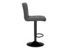 Миниатюра фото барный стул woodville paskal серый/черный 15905 | 220svet.ru