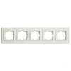 Миниатюра фото рамка 5-постовая mono electric despina слоновая кость 102-010000-164 | 220svet.ru
