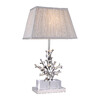 Миниатюра фото лампа настольная "silver coral" 70*46*86см garda decor k2bt-1004 | 220svet.ru