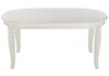 Миниатюра фото стол деревянный раскладной woodville aviano молочный без патины 363330 | 220svet.ru
