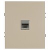 Миниатюра фото розетка эра arktik 16-3107-04 информационная rj45 шампань б0070477 | 220svet.ru