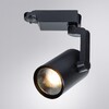 Миниатюра фото трековый однофазный светодиодный светильник arte lamp traccia a2321pl-1bk | 220svet.ru
