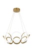 Миниатюра фото подвесная светодиодная люстра zortes olimpia zrs.30101.112 | 220svet.ru