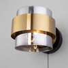 Миниатюра фото бра eurosvet 70127/1 черный/ дымчатый | 220svet.ru