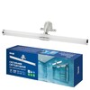 Миниатюра фото подсветка для зеркал uniel ult-f37-8w/4500k ip44 chrome ul-00012517 | 220svet.ru