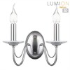 Миниатюра фото бра lumion incanto 8034/2w хром | 220svet.ru