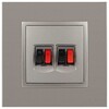 Миниатюра фото розетка эра elegance 14-3112-16 аудио двойная титан б0065774 | 220svet.ru