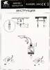 Миниатюра фото потолочная люстра arte lamp cincia a5090pl-3wg | 220svet.ru