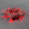 Миниатюра фото гирлянда нить 10м красная 24в, 100 led, провод прозрачный пвх, ip54 ltc pst100-10-1r | 220svet.ru