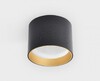Миниатюра фото потолочный светодиодный светильник italline it02-007 black 4000k | 220svet.ru