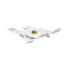 Миниатюра фото фиксатор трека к потолку тип g к треку lightstar quattro 504196-02 | 220svet.ru