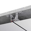 Миниатюра фото профиль для шинопровода super5 под натяжной потолок st luce super5 st066.129.00 | 220svet.ru
