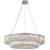 Миниатюра фото подвесной светильник newport valencia 8450+28/s chrome м0070080 | 220svet.ru