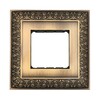 Миниатюра фото рамка lk studio 1-постовая декоративная металлическая в комплекте с суппортом (бронза), lk45 854120-1 | 220svet.ru
