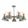 Миниатюра фото потолочная люстра evoluce modica sle125112-07 | 220svet.ru