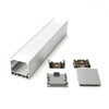 Миниатюра фото профиль с прямоугольным рассеивателем для светодиодной ленты lightstar profiled 419261 | 220svet.ru