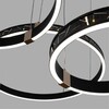 Миниатюра фото подвесной светодиодный светильник arte lamp shine a2222sp-3bk | 220svet.ru