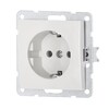 Миниатюра фото розетка lk studio с з/к, без шторок (белый) lk60 863104-1 | 220svet.ru
