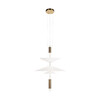 Миниатюра фото подвесной светильник loft it skylar 10244/b brass | 220svet.ru