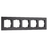 Миниатюра фото рамка на 5 постов werkel senso черный soft-touch w0053108 | 220svet.ru