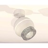 Миниатюра фото комплект накладного светильника ambrella light techno spot xm1101010 swh/cl белый песок/прозрачный (a2202, c1101, n7191) | 220svet.ru