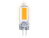 Миниатюра фото лампа светодиодная филаментная ambrella light g4 2,5w 3000k прозрачная 204501 | 220svet.ru