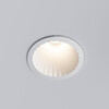Миниатюра фото встраиваемый светодиодный светильник 12w 3000k ip44 elektrostandard arco 15274/led белый | 220svet.ru
