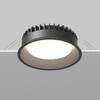 Миниатюра фото встраиваемый светодиодный светильник maytoni okno dl055-18w3-4-6k-b | 220svet.ru
