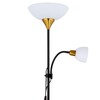 Миниатюра фото торшер arte lamp duetto a9569pn-2bk | 220svet.ru
