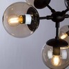 Миниатюра фото подвесная люстра arte lamp a1664sp-12bk | 220svet.ru