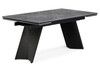 Миниатюра фото керамический стол раскладной woodville вейв 160(220)х89х75 серый мрамор baolai / черный 612881 | 220svet.ru