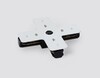 Миниатюра фото коннектор x-образный ambrella light track system standard 220v gl7172 | 220svet.ru