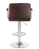 Миниатюра фото стул барный dobrin kruger arm lm-5011-n_ch-m_el-brown-11048 | 220svet.ru