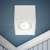 Миниатюра фото накладной светильник эра ol24-1 wh б0054381 | 220svet.ru