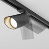 Миниатюра фото трековый светильник maytoni technical tr087-1-gu10-b | 220svet.ru
