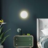 Миниатюра фото настенный светильник tk lighting 6009 luna white | 220svet.ru