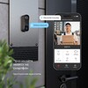 Миниатюра фото умный видеозвонок черный с питанием от сети elektrostandard wi-fi 76106/00 | 220svet.ru