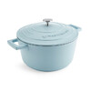 Миниатюра фото кастрюля из литого аллюминия pastel blue 4 л mc kitchen craft | 220svet.ru