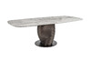 Миниатюра фото стол обеденный керам.столешница garda decor 169dt-01009 | 220svet.ru