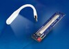 Миниатюра фото переносной светодиодный фонарь uniel (ul-00000253) usb-зарядка 170х15 260 лм tld-541 white | 220svet.ru